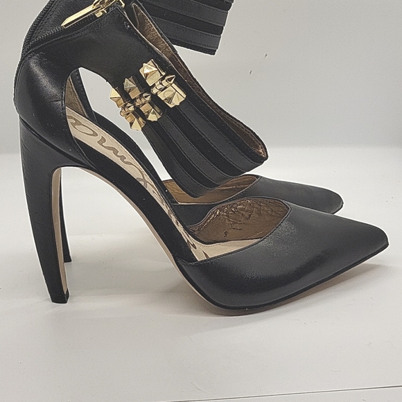 Sam Edelman Claire Black Pumps Sz 5.5 - Picture 4 of 9